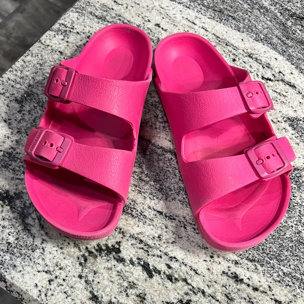 Birkenstock Kids Shoes in Bright Pink